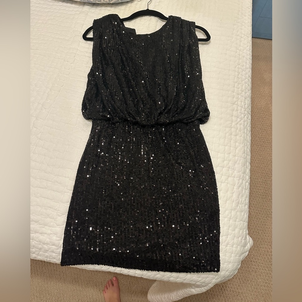 DO+BE Black Sequin Dress